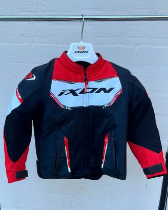 Giacca Moto Bambino Ixon Air 8 Anni + Paraschiena