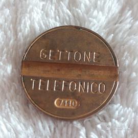 gettone telefonico vintage 