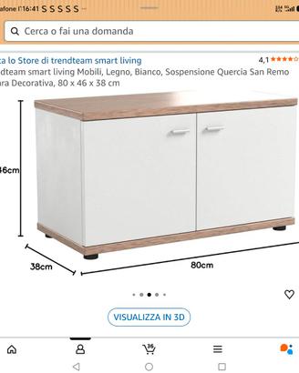 Pannello guardaroba più scarpiera