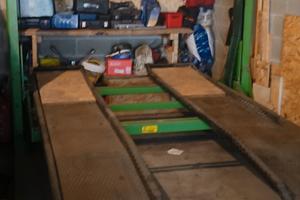 Ponte sollevatore per auto da box/garage 