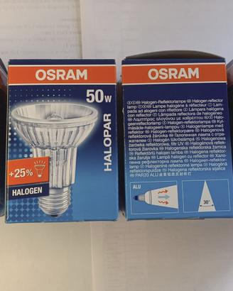 4x Lampada Osram Halopar 20 Alu E27 50w