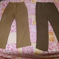 Pantaloni donna tinta moda beje