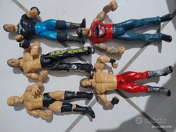 wwe wrestling action figure lotto personaggi gioco