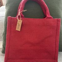 Shopper Westford Mill nuova in juta 26x22x14 cm