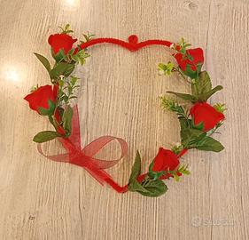 Cuore floreale per San Valentino 