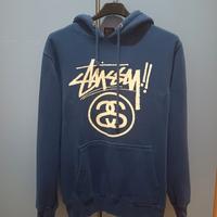 Hoodie Stussy Blu S