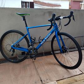 Road Bike NCR CF Tiagra - Blue VAN RYSEL
