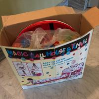 Tenda tunnel con palline