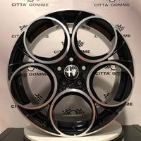 Cerchi in lega Alfa Giulietta Giulia Stelvio 18"