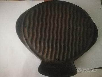 Antica piastra in ghisa