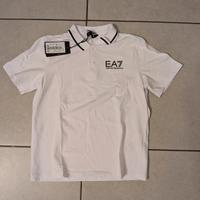 polo bianca nuova bambino 10 anni 140 cm Armani