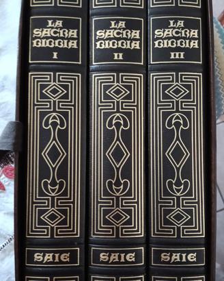 la Sacra Bibbia - SAIE - 3 volumi 