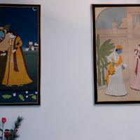 Coppia Quadri Grandi (118x83) - Radha e Krishna -