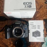 fotocamera vintage a pellicola Canon EOS 33V.