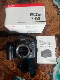 fotocamera vintage a pellicola Canon EOS 33V.