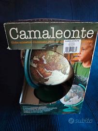 Mappamondo luminoso Camaleonte