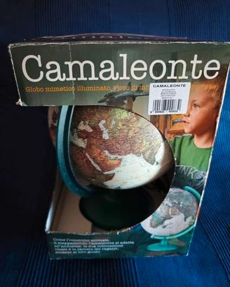 Mappamondo luminoso Camaleonte