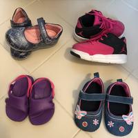 Scarpe bambina taglie 18-26