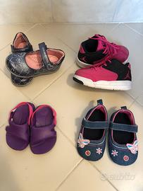 Scarpe bambina taglie 18-26