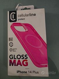 Cellularline Gloss Mag iPhone 14 Plus Trasparente