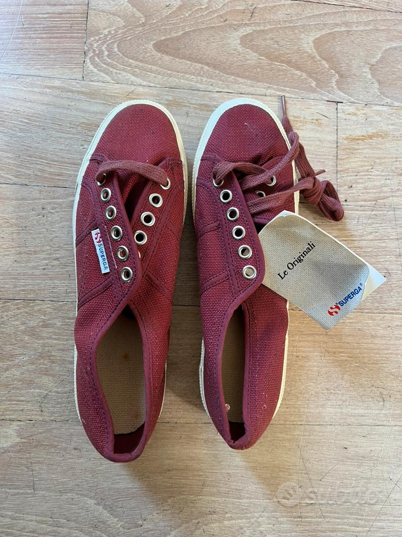 Superga shop uomo rosse