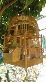 gabbia in legno