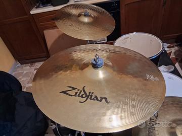 zildjian planet Z ride da 20 Crash da 16.