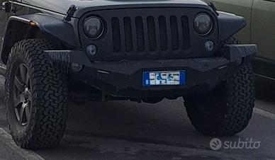 Paraurti Anteriore Jeep Wrangler JK uso gravoso