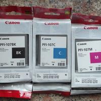 PFI-107BK-PFI-107MBK-PFI-107C-PFI-107M-PFI-107Y