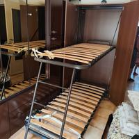 Mobile salva spazio con letto a castello 