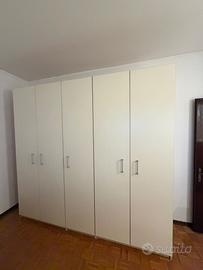 Armadio 5 ante color burro