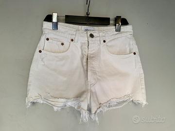 Pantaloncini denim bianchi tg Eu 38