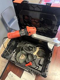 Smerigliatrice FLEX per saldature ad angolo