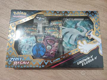 SIGILLATO Collezione Pokémon Unown-V e Lugia-V