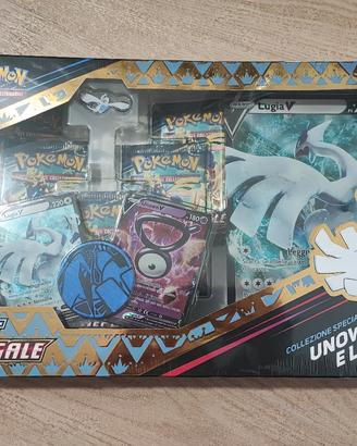 SIGILLATO Collezione Pokémon Unown-V e Lugia-V