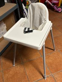Ikea seggiolone Antilop (con cinghia e cuscino)