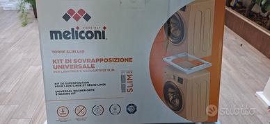 meliconi kit sovrapposizione lavatrice asciugatric