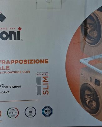 meliconi kit sovrapposizione lavatrice asciugatric