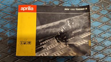 Libretto uso e manutenzione Aprilia Tuono 1000 r