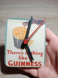 Guiness orologio da muro vintage.