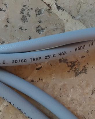 Tubo carico lavatrice M/F 3/4"