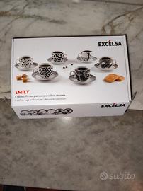 tazzine caffè più piattini