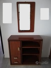 Mobile da ingresso con specchio