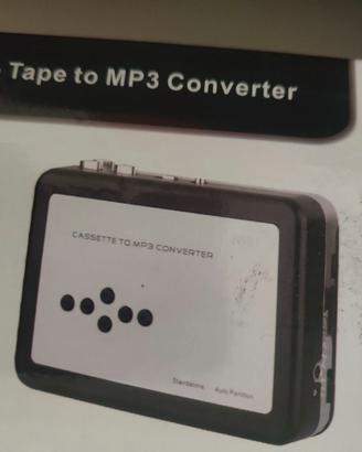 CONVERTITORE CASSETTE STEREO A MP3 USB
