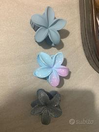 set di mollette a fiori 