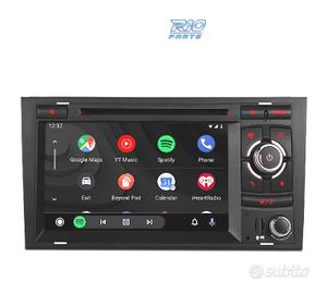 RADIO GPS ANDROID 12 PER AUDI A4 B6 B7 00-08 SEAT 