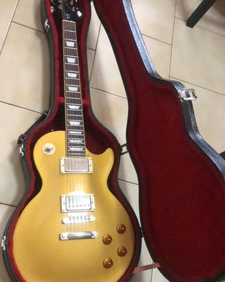 Chitarra elettrica Epiphone Les Paul Gold Top