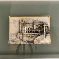 Quadro in rilievo: Miramare a Trieste