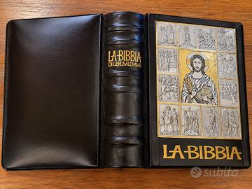 Custodia Bibbia di Gerusalemme -Argento 925 Nuova