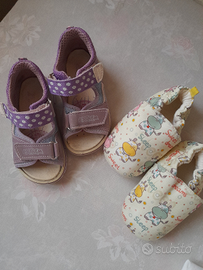 Scarpette per bambine numero 24